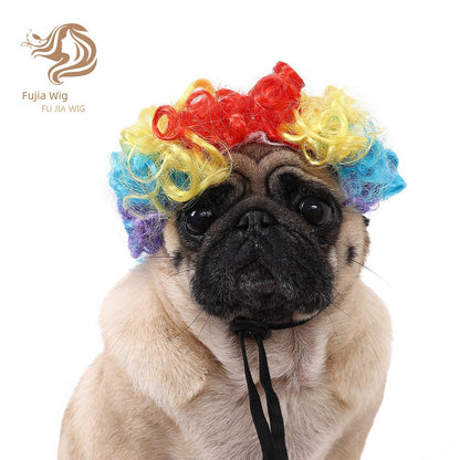 Cat wig for cat, dog wig, pet supplies,