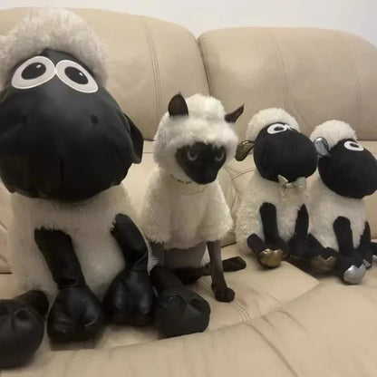 Winter Sphynx Cat Clothes Thickened Warm Four-legged Pullover Cat Coat Lamb Double-sided