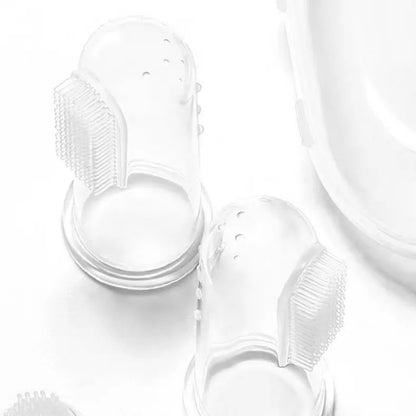 Silicone toothbrushes for animals, cleaning gloves for dogs & cats, fighting bad breath