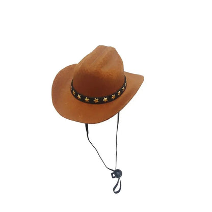 Cowboy hats for dogs and cats.