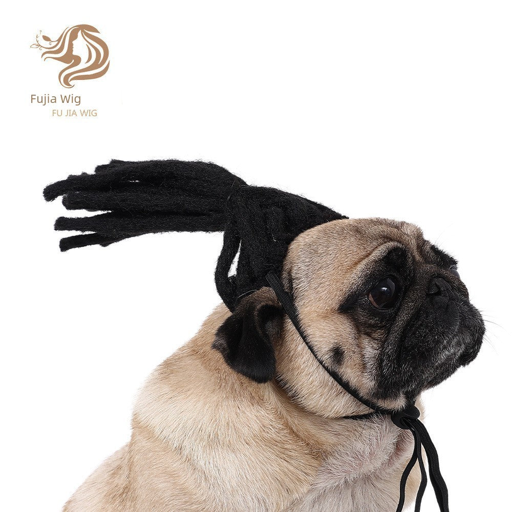 Cat wig for cat, dog wig, pet supplies,