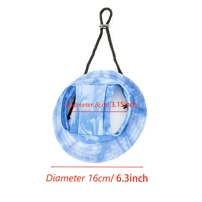 Cute hats for bulldogs with holes for the ears