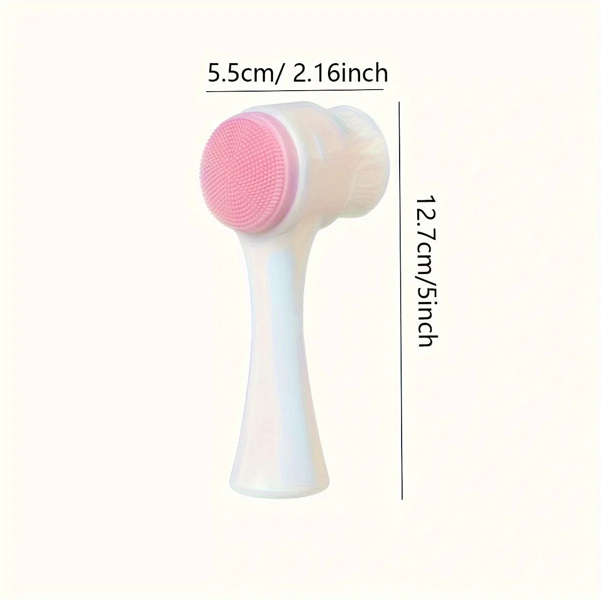 Silicone paw cleaner for pets and massage brush