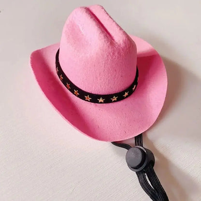 Cowboy hats for dogs and cats.