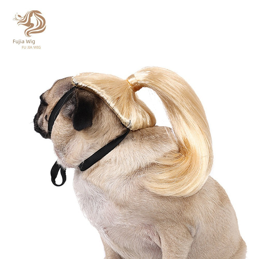 Cat wig for cat, dog wig, pet supplies,